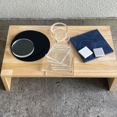 小さなアクリル素材　一式の画像