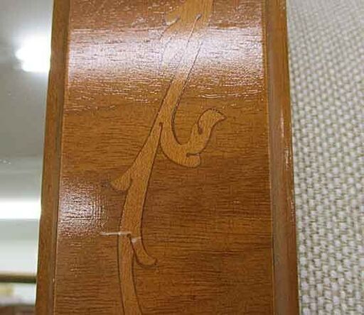 壁掛け鏡 ウォールミラー 象嵌 57×77cm イタリアン家具 壁掛式 札幌市北区屯田