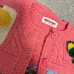 ミキハウス　120㎝の子供服　上下セットアップの画像