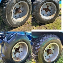 筑水キャニコム 乗用運搬車 ELL801 ライガー 油圧ダンプ 小型特殊自動車 LIGER 4WD 中古 海運可の画像
