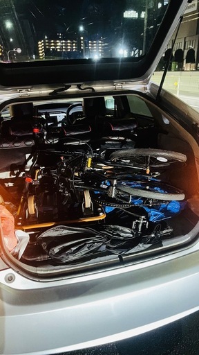 軽量折りたたみ自転車