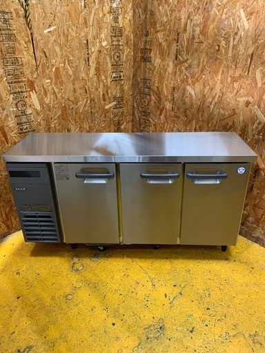 A80404 フクシマガリレイ 台下冷蔵庫 2021年 LCU-150RE-E 業務用冷蔵庫 W1500D450H800 内容積229