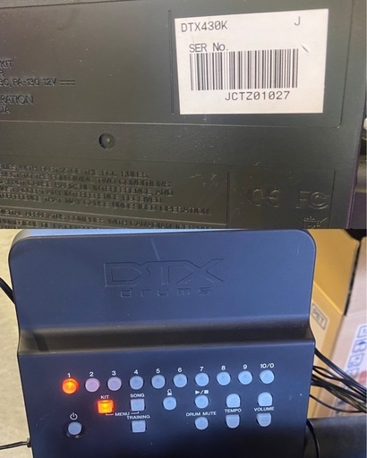 商談中　& 電子ドラムセット　YAMAHA ヤマハ　DTX drums DTX430K 動作確認済み
