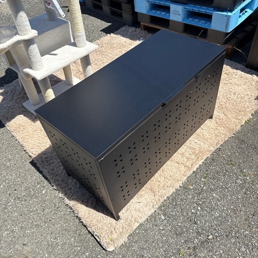 ダンパー付き 未使用 金属製 ゴミボックス　100cmx46cmx50cm