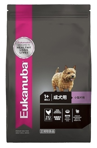 ドッグフード　プレミアム成犬用・小型犬用15kg （1歳以上）