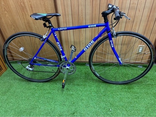 GIOS AMPIO クロスバイク 700×25C 16段変速 ジオスブルー　自転車