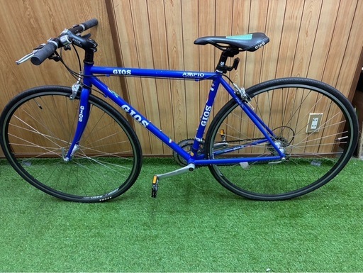 GIOS AMPIO クロスバイク 700×25C 16段変速 ジオスブルー　自転車
