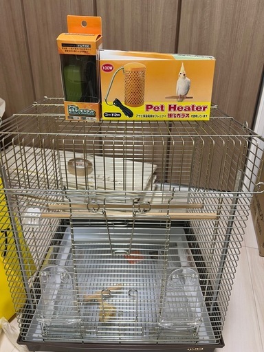新品未使用 鳥かご 飼育セット