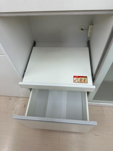 【ジャングルジャングル和歌山店】【Wa3975】スライド扉食器棚　 リユースショップ リサイクルショップ 中古家具 中古家電 中古自転