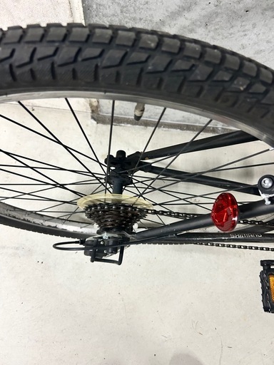 自転車六段変速
