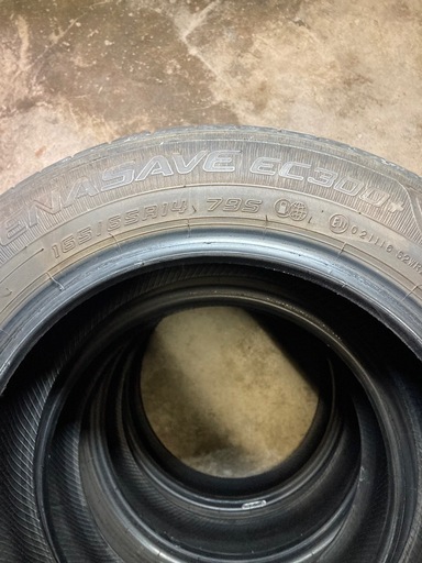 【取引確定】165/65R14 ENASAVE サマータイヤ　4本セット