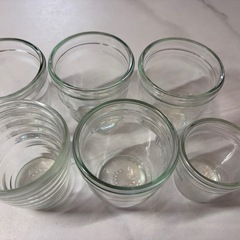 Morozoff  モロゾフ　ガラス容器　コップ　6個➕おまけ