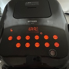 炊飯器　TIGER 5.5合炊き tacookの画像