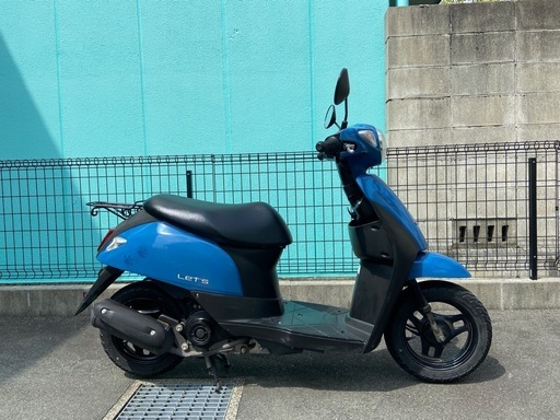 【購入者決定しました】自賠責R13.3 スズキ レッツ SUZUKI 書類 実働 4st