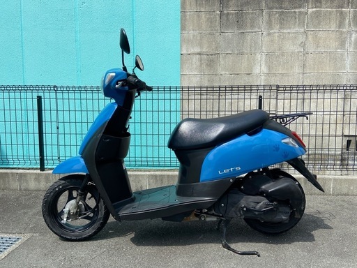 【購入者決定しました】自賠責R13.3 スズキ レッツ SUZUKI 書類 実働 4st