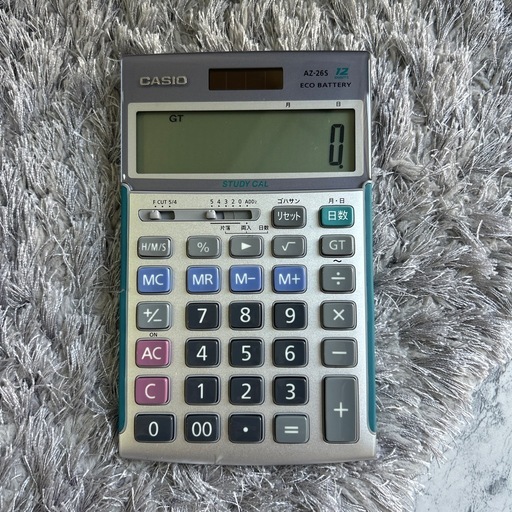 CASIO 製 ND-26S プロ用実務電卓 ソフトケース付