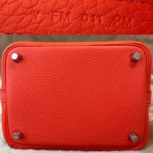 エルメスHERMESピコタンロックPM18刻印Y2020年製造ハンドバッグ ハンドバック トートバッグ トートバック bag かばん 