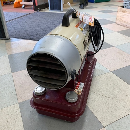 ジェットヒーター　静岡製機　ホットガン30RH