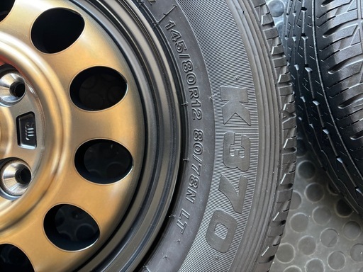 最終値下げ145/80R12 80/78N