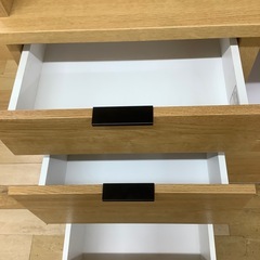 【トレファクラパーク岸和田店】ニトリ　レンジボード　 3枚扉　エトナ　ナチュラルの画像