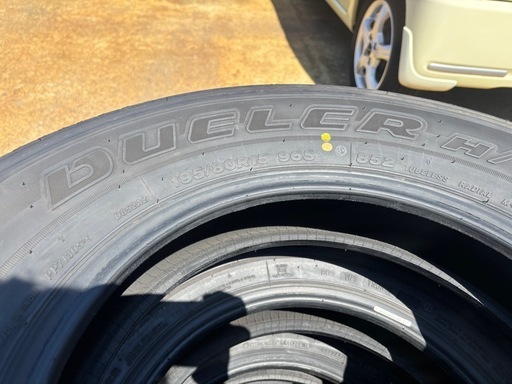 195/80R15 2025 9.5部山4本 ブリヂストン DUELER