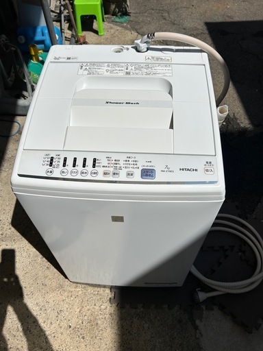 11421? 日立 全自動洗濯機 NW-Z70E5形 2019年製