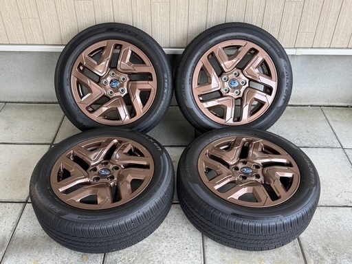 SUBARU スバル フォレスター SL 18インチ 純正 タイヤホイールセット