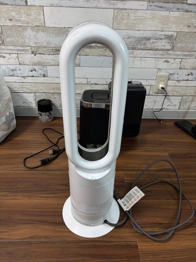 ダイソン Hot+Cool AM09 ホワイト 動作確認済み リモコンなし