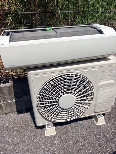 2018 日立 エアコン 中古 RAS-WM28HE6 ポンプダウン済み