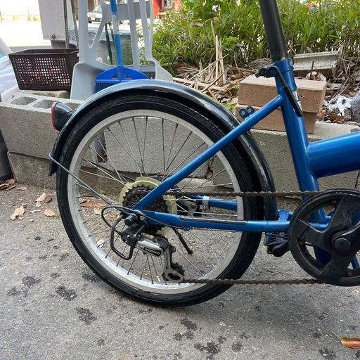 20インチミニサイクル　6段階変則ギア付き　動作良好！【リサイクルショップ道楽屋】