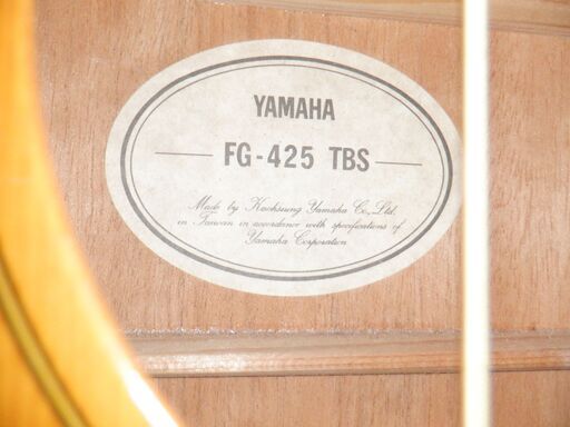 YAMAHA　ヤマハ　FG425　ソフトケース付　アコースティックギター　ビンテージ