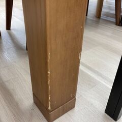 A-1787【リユースのサカイ野々市店】ジモティ来店特価‼ ローテーブル 木製 茶※クリーニング済みの画像