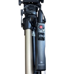 SONY ソニー VCT-870RM 三脚 伸縮式 リモコン付きの画像