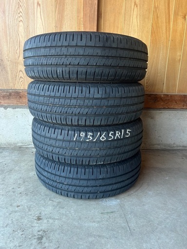 新品外し中古タイヤ組み換え無料195/65R15 91H 年製2025