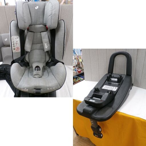 Joie チャイルドシート 新生児～7歳頃まで ステージスISOFIX キャノピー付き ジョイー グレー 西岡店