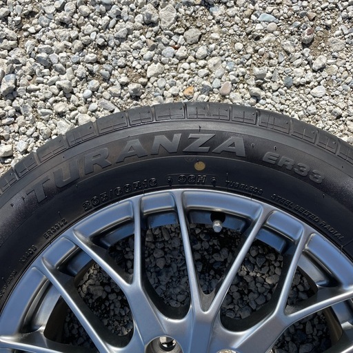 (受渡者決定しました)値下げしました　トヨタ　80系ヴォクシー　BBS ホイール　タイヤ 
