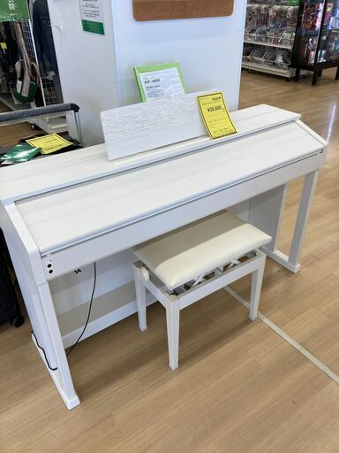 A-1799【リユースのサカイ野々市店】電子ピアノ CELVIANO  CASIO AP-460 ホワイト※クリーニング済み