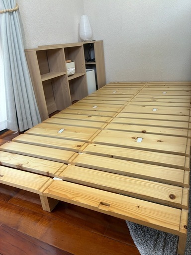 【取引中】すのこパレット ＋ヘッドボード