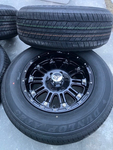 KMC XDシリーズ18インチアルミホイール　　　　　ダンロップ　グラントレックAT23 265/65R18