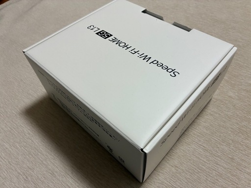 新品 Speed Wi-Fi  5G L13