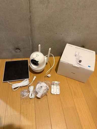 監視カメラ　　SIM対応　ソーラーパネル　SD