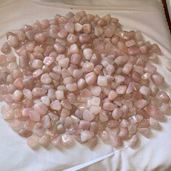 ローズクォーツ 天然石 まとめて 約5kg 原石 インテリア用の画像