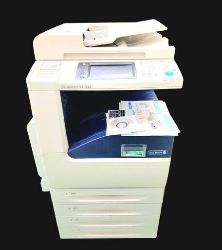 FUJI xerox 富士ゼロックス カラー 複合機 コピー FAX 業務用 ～A3サイズ DocuCentre-V C2263