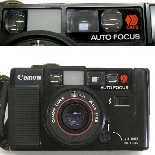 簡易動作OK  キャノン 初代オートボーイ AF35M　Canon Autoboy　シャッター フラッシュ タイマー確認済 フィルム 