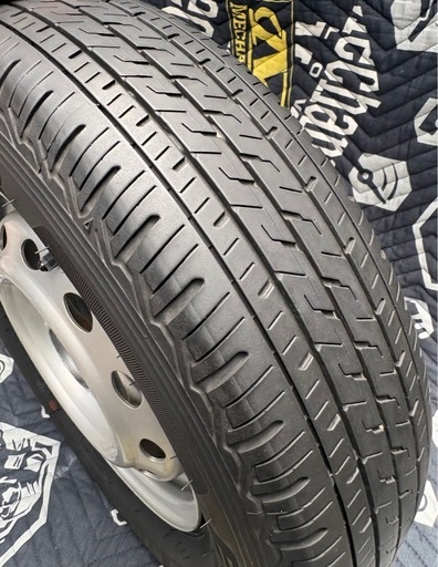 ①軽トラ・箱バン用　中古タイヤホイール1本