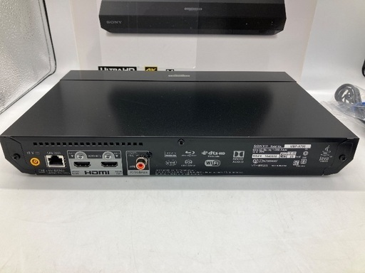 【トレファク足立扇店】Blu-rayﾌﾟﾚｰﾔｰ SONY UBP-X700 取説･互換ﾘﾓｺﾝ付  HDMIｹｰﾌﾞﾙ付 トレファク足立扇店】Blu-rayﾌﾟﾚｰﾔｰ SONY UBP-X700 取説・互換ﾘﾓｺﾝ付