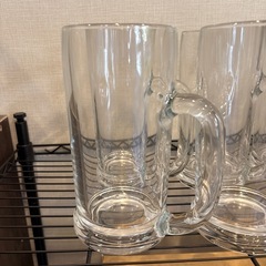 未使用　1000ml 大ジョッキ　無地　6個セットの画像
