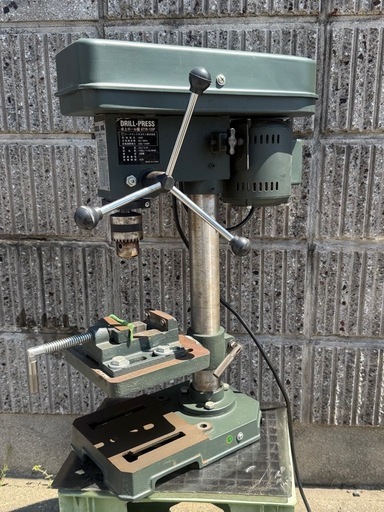卓上ボール盤 アークランドサカモト GTTB-13SP DRILL-PRESS 100v 工具　電動　DIY 鉄　プラスチック　木材　