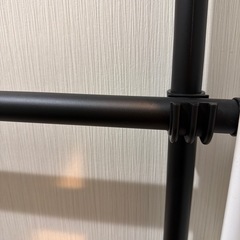 山善(YAMAZEN) 突っ張り ラック ポールハンガー ハンガーラック 全体耐荷重60kgの画像