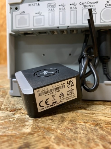 A80409 スター精密 サーマルレシートプリンター mC-Print3 MCP31LB WT JP ホワイト W132D140H12